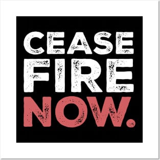 Ceasefire Now Posters and Art